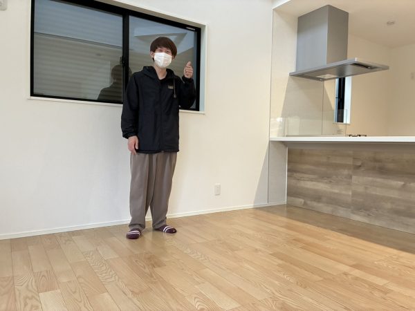 埼玉県さいたま市浦和区フロアコーティング 施工後 お客様の様子