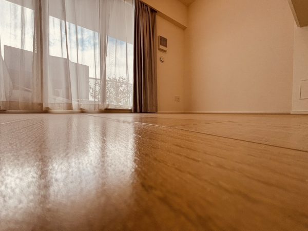 埼玉県ふじみ野市 フロアコーティング 施工後 わんスマイルコートplus マット仕上り