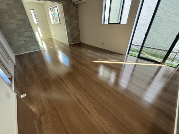 千葉県松戸市 フロアコーティング 施工後 ガラスUVコーティング