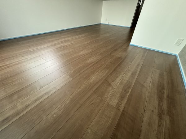 神奈川県川崎市高津区 フロアコーティング 施工前の様子