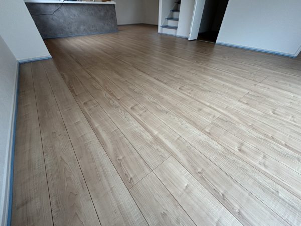 埼玉県朝霞市フロアコーティング 施工前の様子
