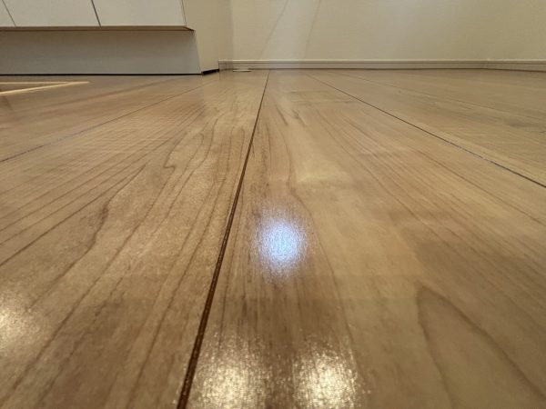 埼玉県朝霞市フロアコーティング 施工後 ガラスコーティング