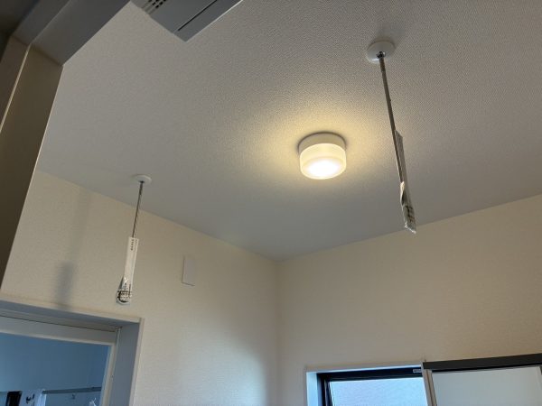 神奈川県横浜市旭区　オプション工事　ランドリーバー取付後
