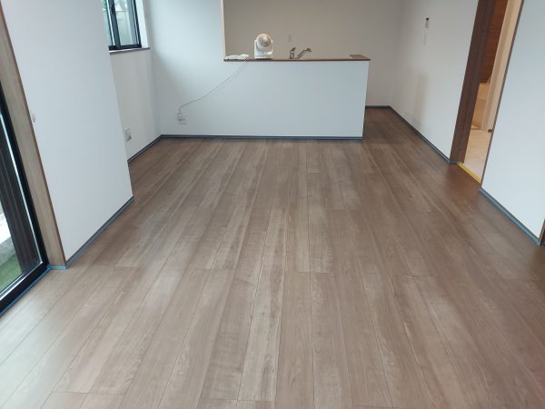 神奈川県横浜市旭区 フロアコーティング 施工前の様子