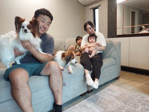 群馬県高崎市フロアコーティング 施工後　お客様の様子