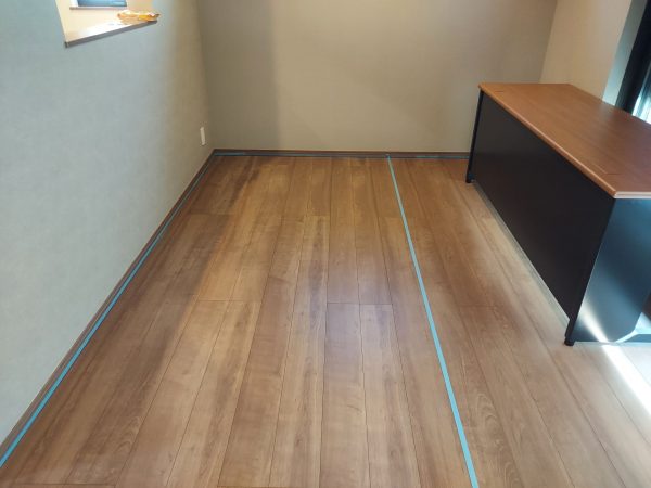 東京都板橋区 フロアコーティング 施工前の様子