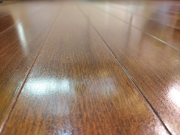 群馬県太田市 フロアコーティング 施工後 わんスマイルコートplus マット仕上り