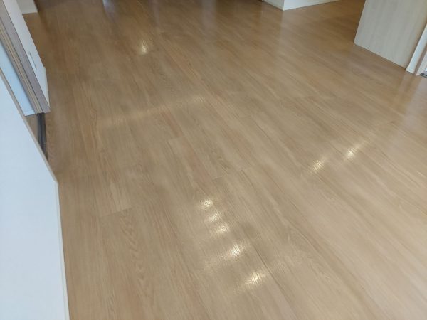 東京都江東区 フロアコーティング 施工後 わんスマイルコート