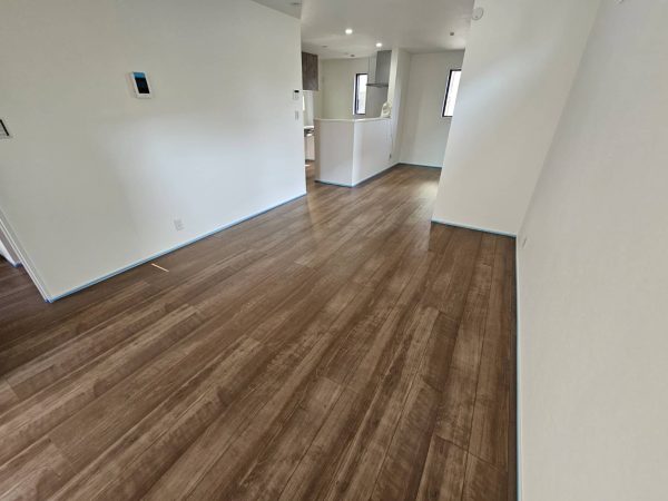 埼玉県上尾市 フロアコーティング 施工前の様子