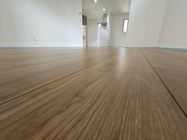 埼玉県上尾市 フロアコーティング 施工前の様子