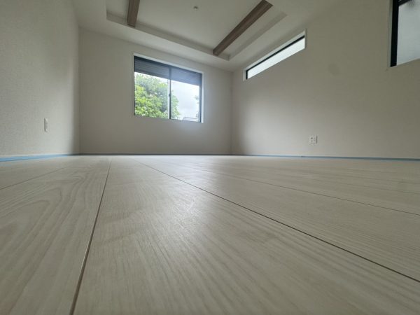 埼玉県志木市フロアコーティング 施工前の様子