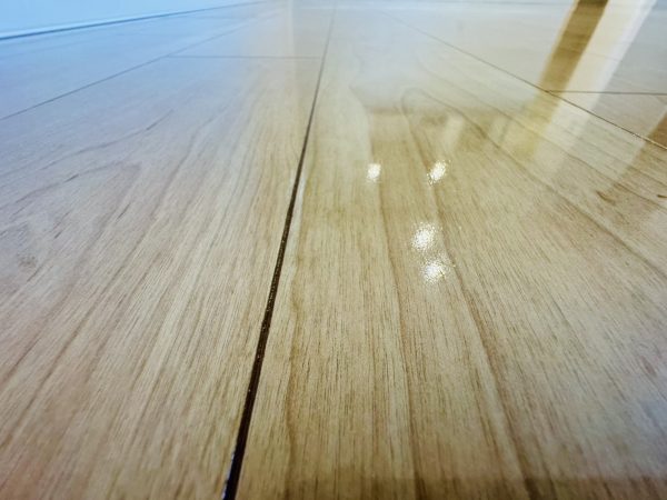 東京都東久留米市 フロアコーティング 施工後 ガラスUVコーティング