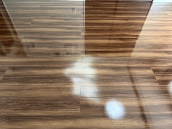 福島県郡山市田村町 フロアコーティング 施工後 わんスマイルコート