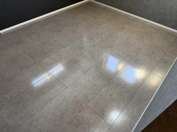 福島県郡山市喜久田町 フロアコーティング 施工後 わんスマイルコート