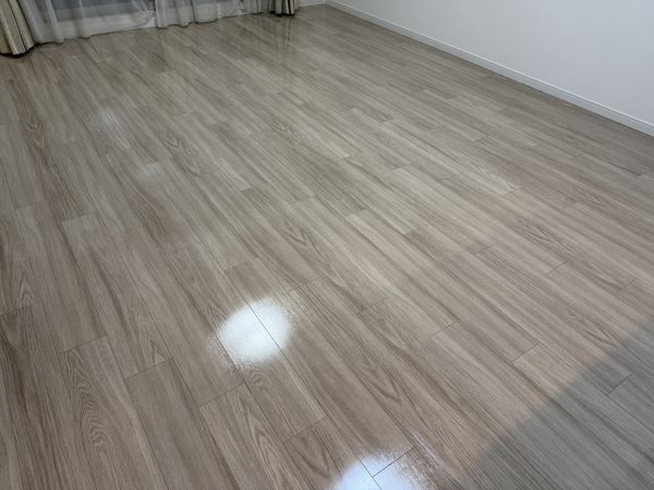 宮城県仙台市太白区 フロアコーティング 施工後 UVコーティング