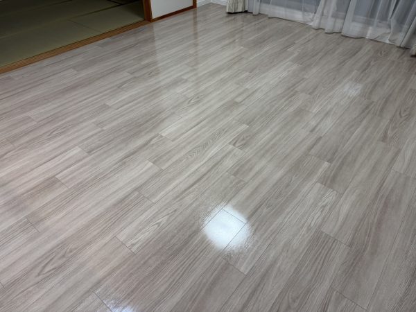 宮城県仙台市太白区 フロアコーティング 施工後 UVコーティング