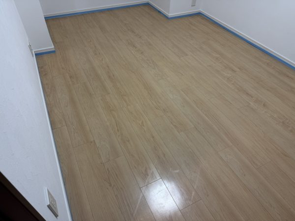 宮城県仙台市太白区 フロアコーティング 施工前の様子