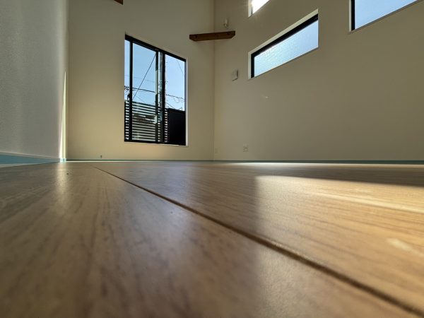 東京都小平市フロアコーティング 施工前の様子