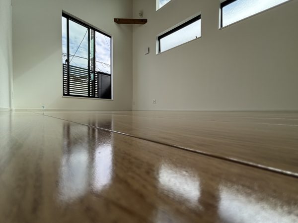東京都小平市フロアコーティング 施工後 ガラスコーティング