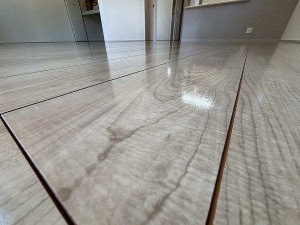 埼玉県さいたま市岩槻区 フロアコーティング 施工後 わんスマイルコート